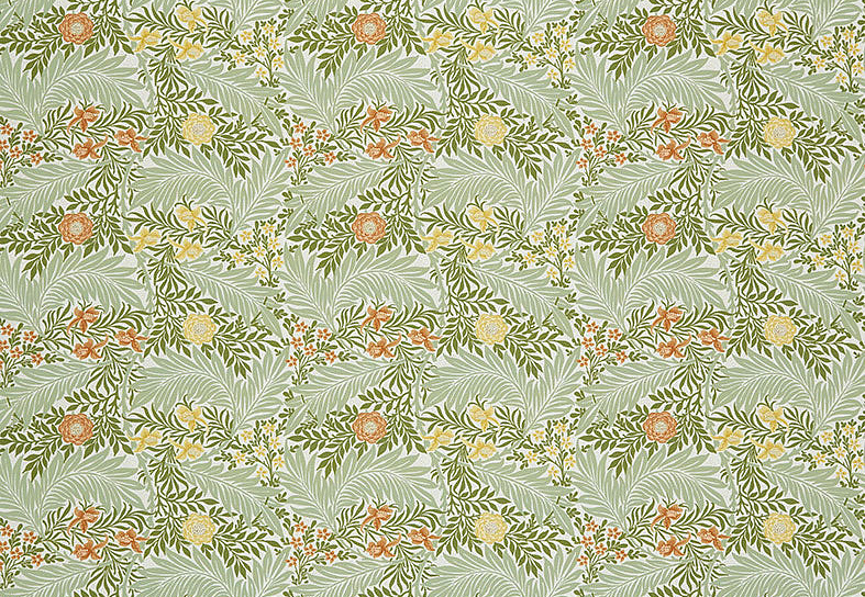 Ткань William Morris At Home Kelmscott Gardens Volume I Larkspur/Nettle