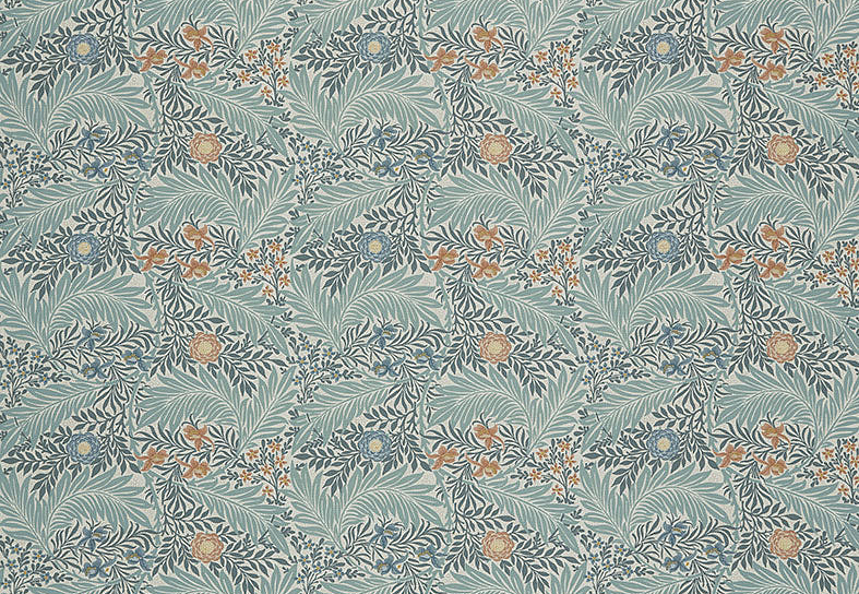 Ткань William Morris At Home Kelmscott Gardens Volume I Larkspur/Woad