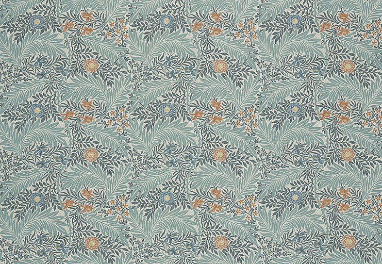 Ткань William Morris At Home Kelmscott Gardens Volume I Larkspur/Woad