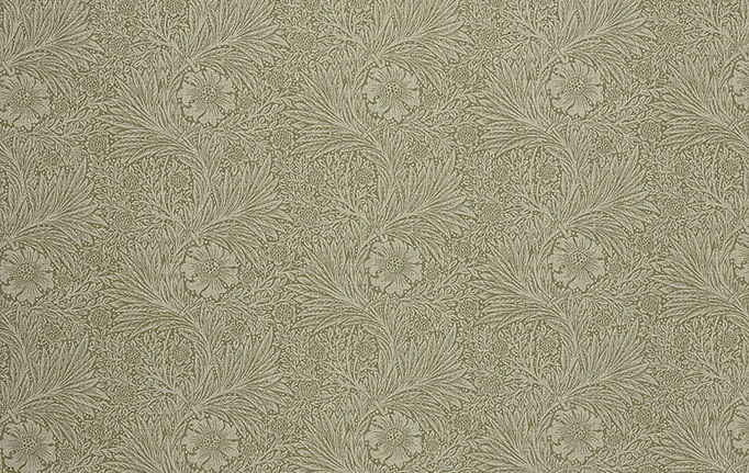 Английская ткань William Morris At Home, коллекция Kelmscott Gardens Volume I, артикул Marigold Woven/Nettle