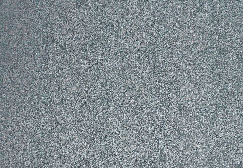 Ткань William Morris At Home Kelmscott Gardens Volume I Marigold Woven/Woad