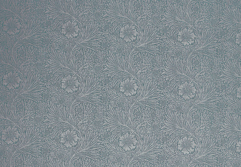 Ткань William Morris At Home Kelmscott Gardens Volume I Marigold Woven/Woad