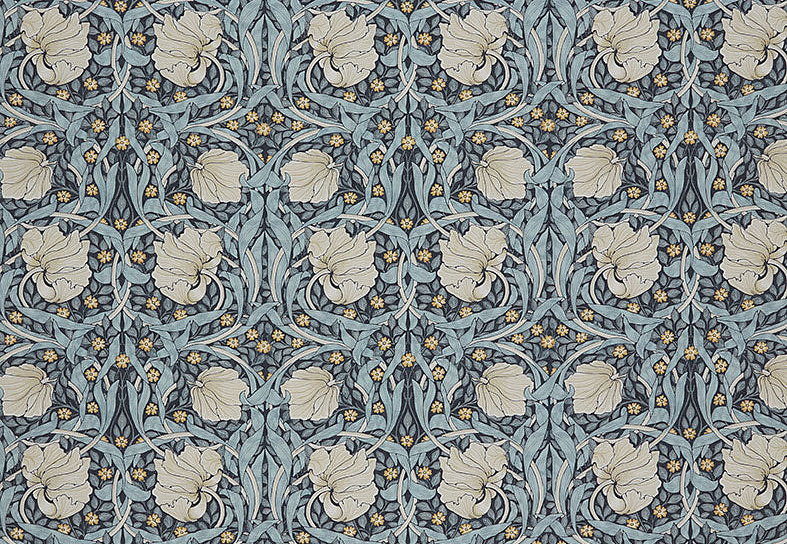 Ткань William Morris At Home Kelmscott Gardens Volume I Pimpernel/Indigo