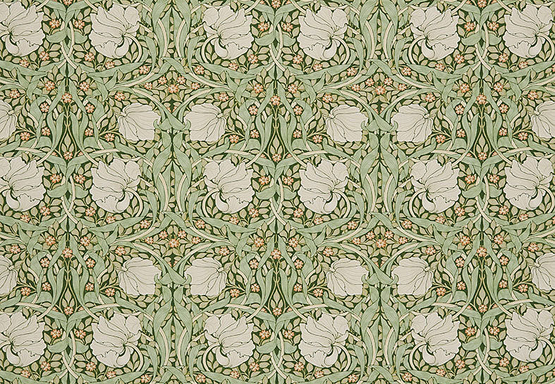 Ткань William Morris At Home Kelmscott Gardens Volume I Pimpernel/Nettle