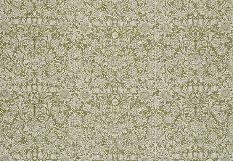 Ткань William Morris At Home Kelmscott Gardens Volume I Sunflower/Artichoke