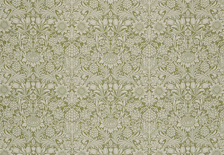 Ткань William Morris At Home Kelmscott Gardens Volume I Sunflower/Artichoke