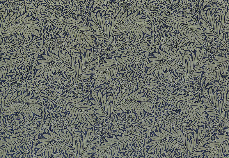 Ткань William Morris At Home Kelmscott Gardens Volume II Larkspur Woven/Indigo