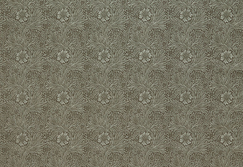 Ткань William Morris At Home Kelmscott Gardens Volume II Marigold Velvet/Iron