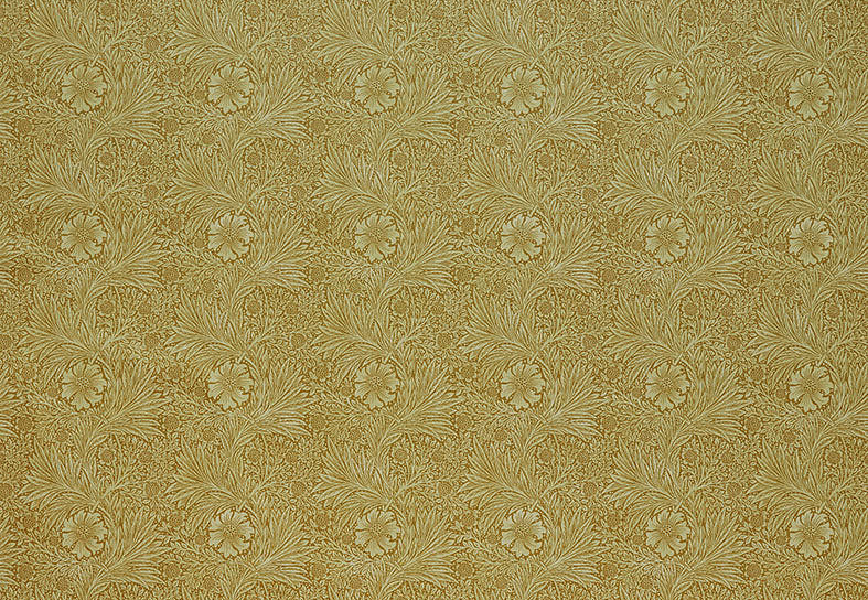 Ткань William Morris At Home Kelmscott Gardens Volume II Marigold Velvet/Ochre