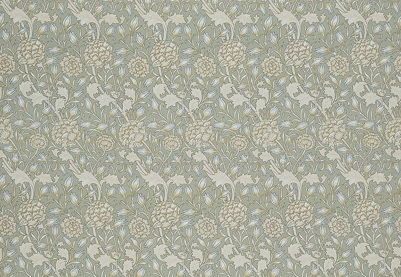 Ткань William Morris At Home Kelmscott Gardens Volume II Wild Tulip/Sage
