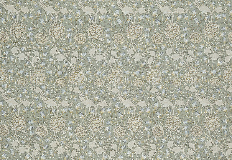 Ткань William Morris At Home Kelmscott Gardens Volume II Wild Tulip/Sage