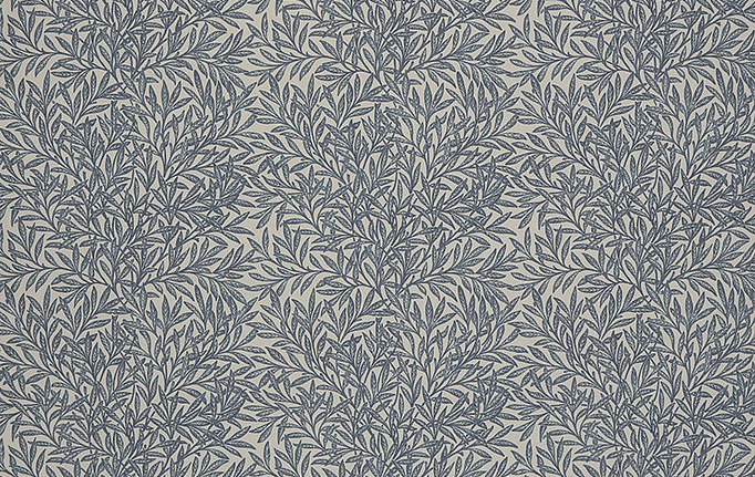 Английская ткань William Morris At Home, коллекция Kelmscott Gardens Volume II, артикул Willow/Indigo