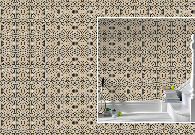 Обои Graham & Brown Flock Baroque 19905