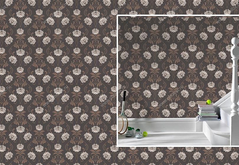 Обои Graham & Brown Flock Baroque 50013