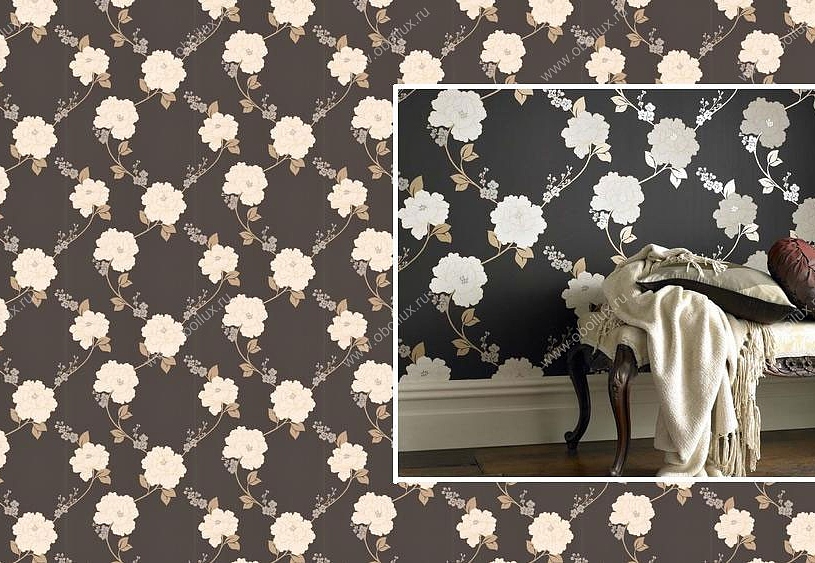 Обои Graham & Brown Flock Baroque 59028