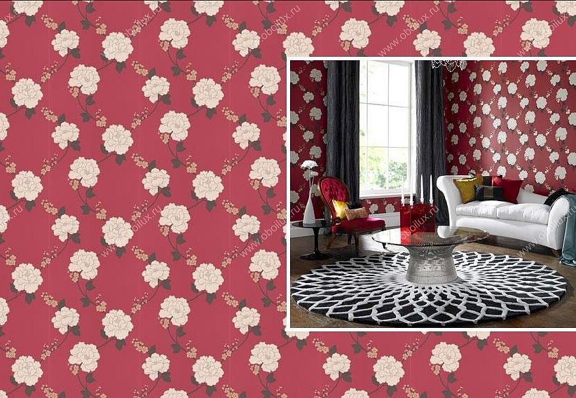 Обои Graham & Brown Flock Baroque 59029