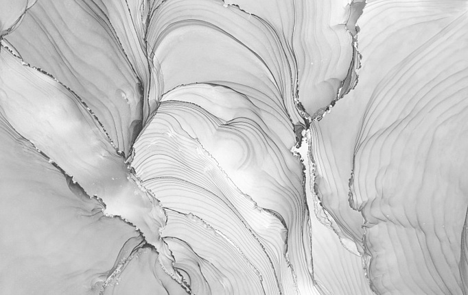 Российские панно и фотообои Ortograf, коллекция Fluid Art, артикул 34217bw