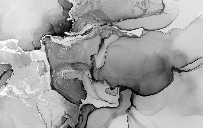 Российские панно и фотообои Ortograf, коллекция Fluid Art, артикул 34247bw