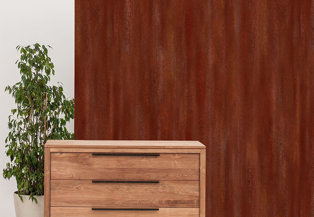 Обои Newmor Premier Raw surfaces/Dark Rust