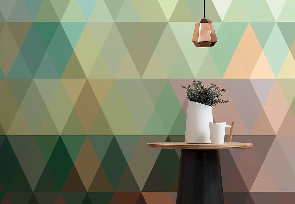 Обои Newmor Premier Geometrics-Trangles/Natural
