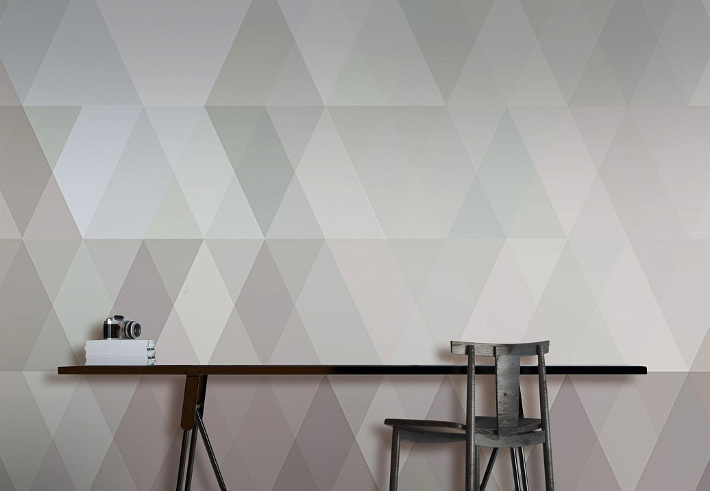 Обои Newmor Premier Geometrics-Trangles/Light