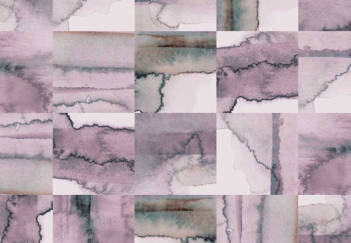 Обои Newmor Premier Watercolour-Tiles/Pink