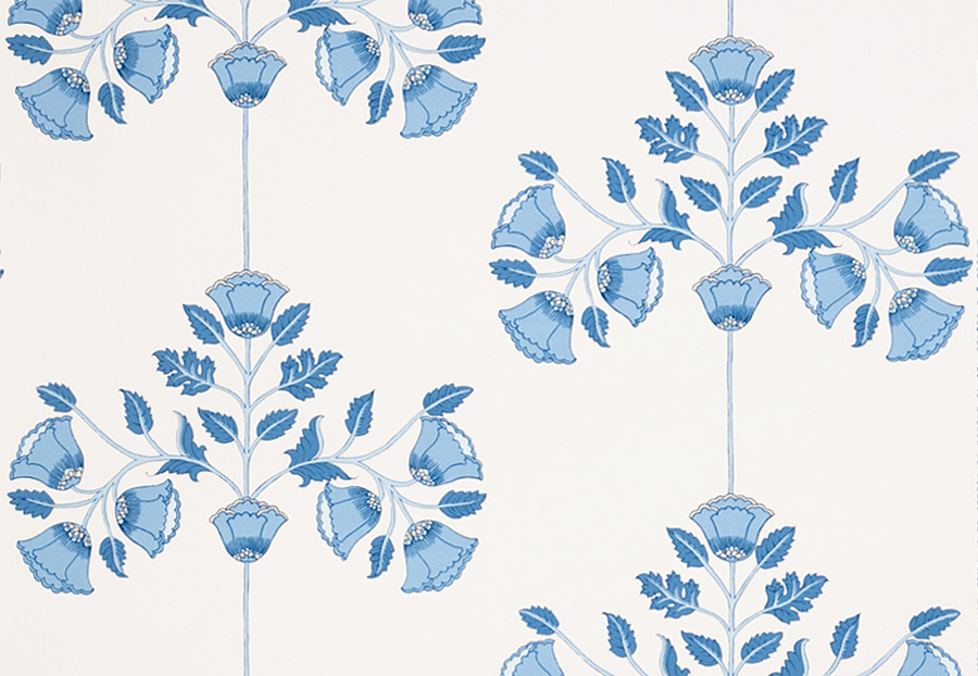 Обои Stroheim Blue & White 6022501