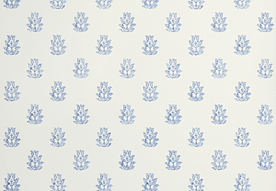 Обои Stroheim Blue & White 6023101