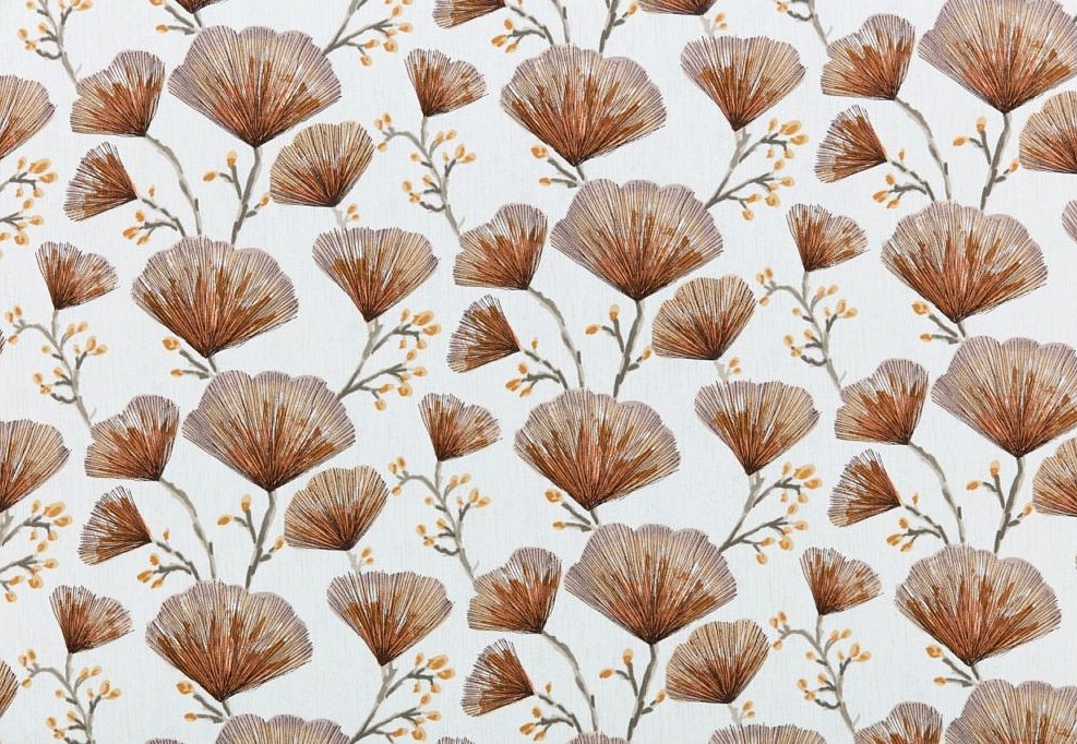 Ткань Ashley Wilde Montana Odin/Terracotta