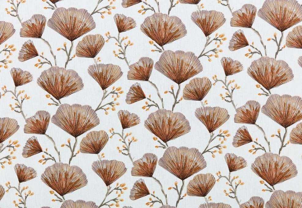 Ткань Ashley Wilde Montana Odin/Terracotta