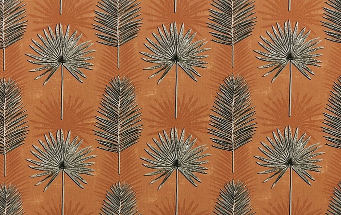 Английская ткань Ashley Wilde, коллекция Montana, артикул Zana/Terracotta