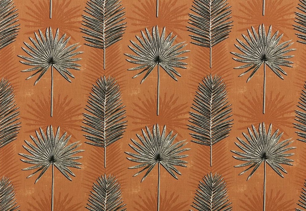 Ткань Ashley Wilde Montana Zana/Terracotta