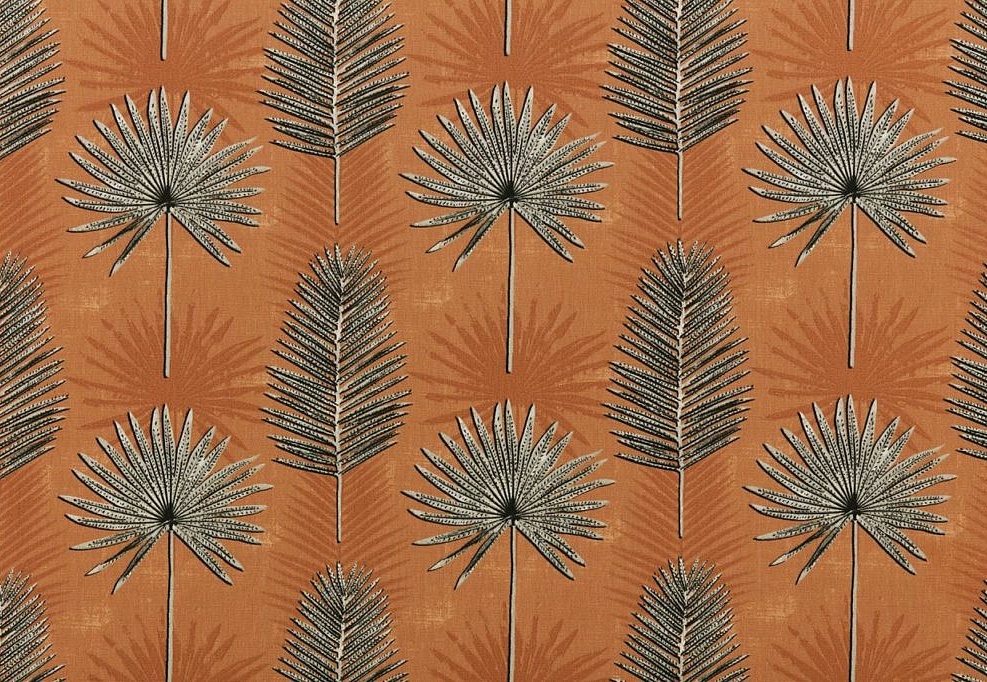 Ткань Ashley Wilde Montana Zana/Terracotta