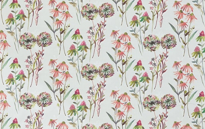 Английская ткань Ashley Wilde, коллекция New Forest, артикул Rivington/Fuchsia