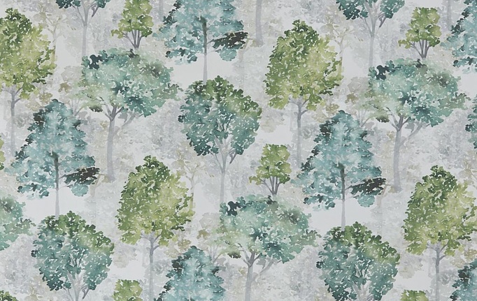 Английская ткань Ashley Wilde, коллекция New Forest, артикул Rosewood/Lime