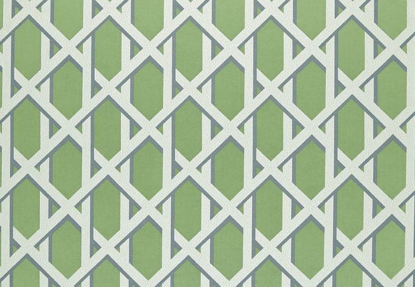 Ткань Ashley Wilde Palm House Lattice/Kiwi