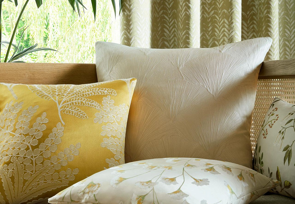 Ткань Ashley Wilde Palm House Maidenhair/Dove