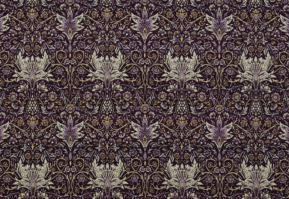 Ткань Ashley Wilde Roseberry Manor Avington/Plum