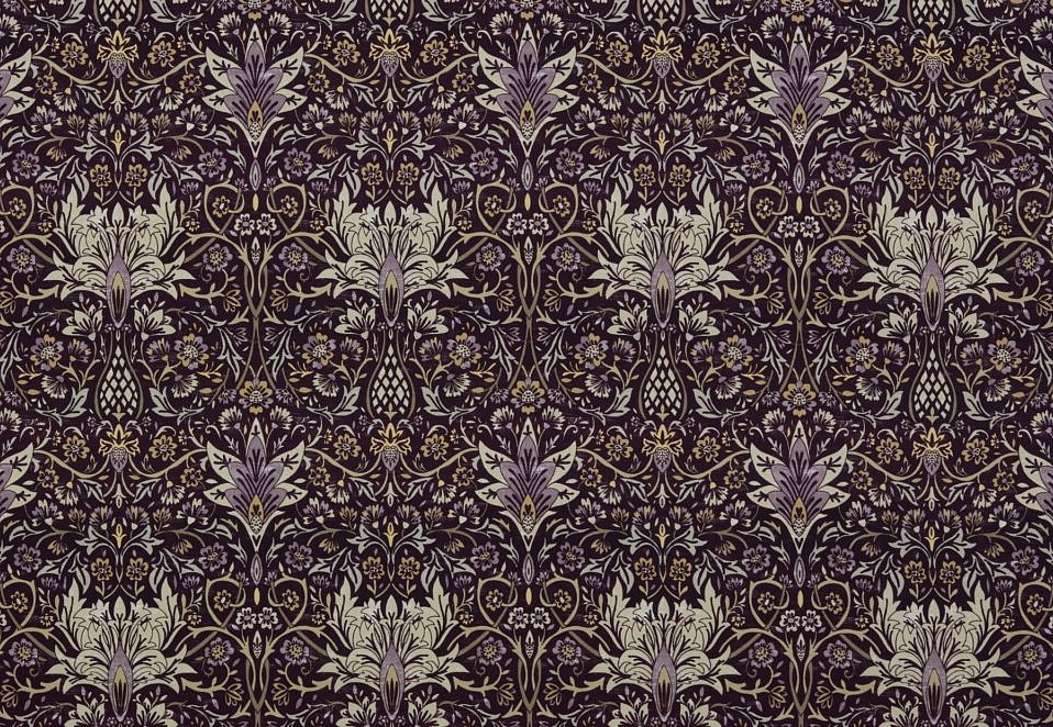 Ткань Ashley Wilde Roseberry Manor Avington/Plum