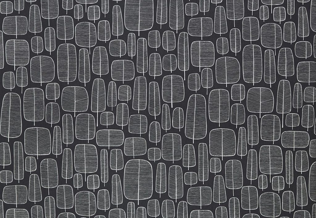 Ткань Ashley Wilde MissPrint Volume 1 LittleTrees/Charcoal