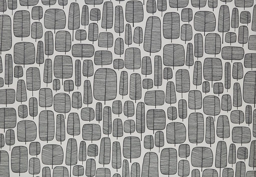 Ткань Ashley Wilde MissPrint Volume 1 LittleTrees/Monochrome