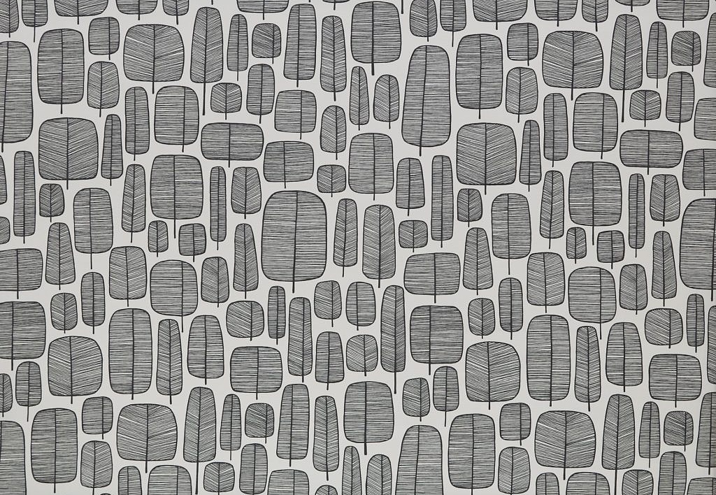 Ткань Ashley Wilde MissPrint Volume 1 LittleTrees/Monochrome