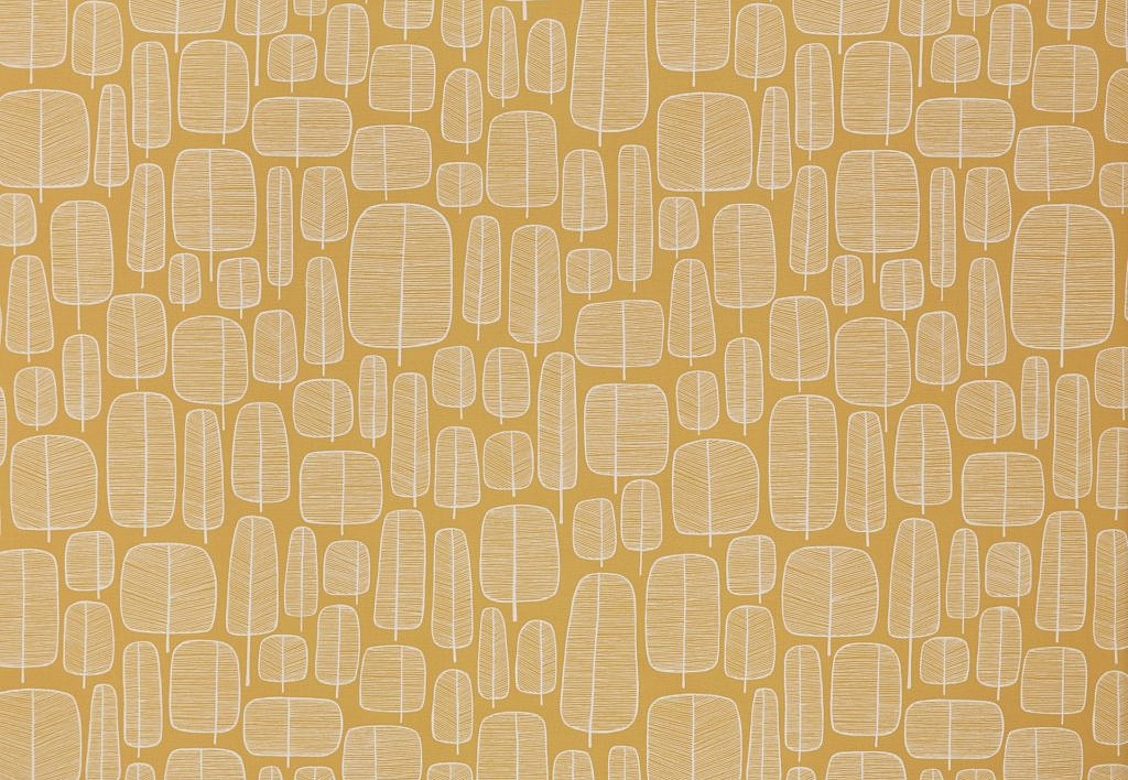 Ткань Ashley Wilde MissPrint Volume 1 LittleTrees/Yellow