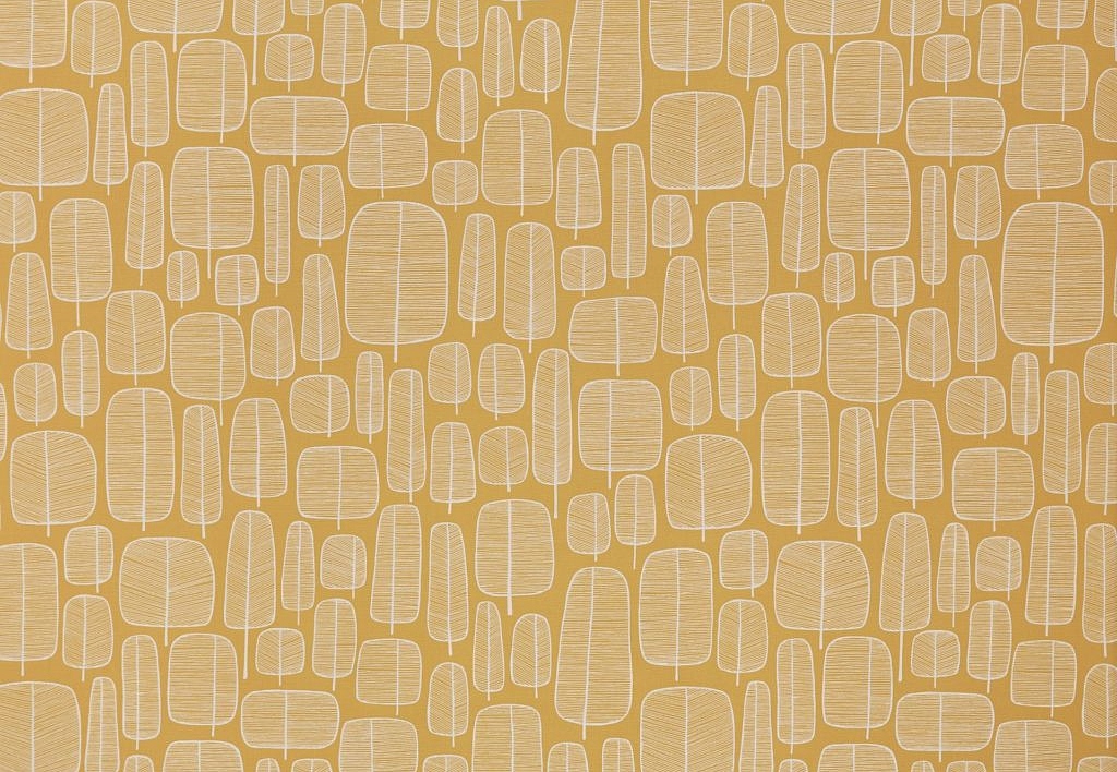 Ткань Ashley Wilde MissPrint Volume 1 LittleTrees/Yellow