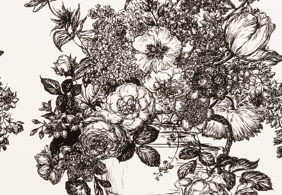 Ткань Clarke & Clarke Floribunda F0472/02