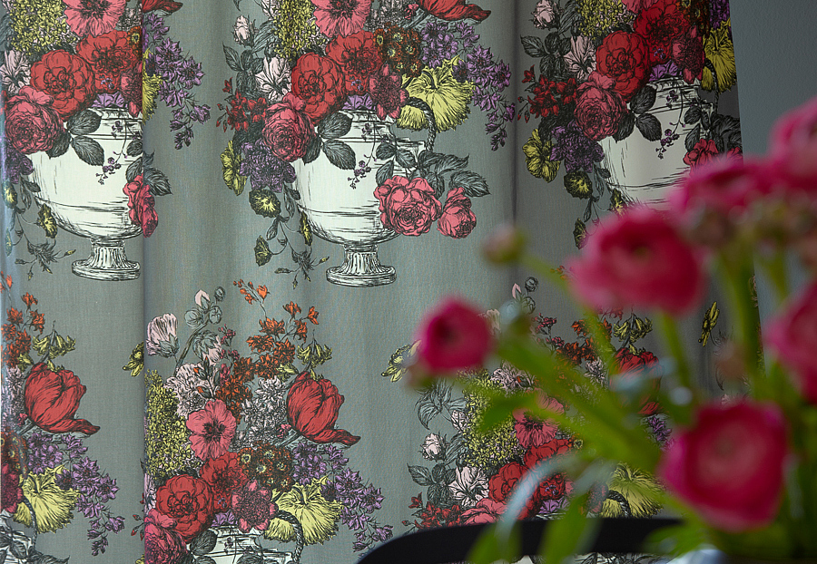 Ткань Clarke & Clarke Floribunda F0472/03