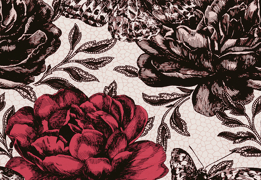 Ткань Clarke & Clarke Floribunda F0473/06