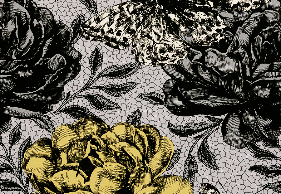Ткань Clarke & Clarke Floribunda F0473/03