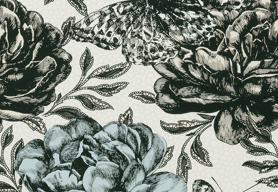 Ткань Clarke & Clarke Floribunda F0473/02