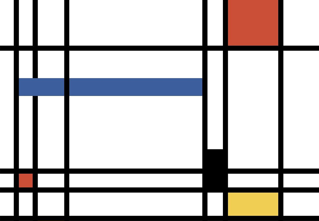 Панно и фотообои Architector Mondrian KTM1001M